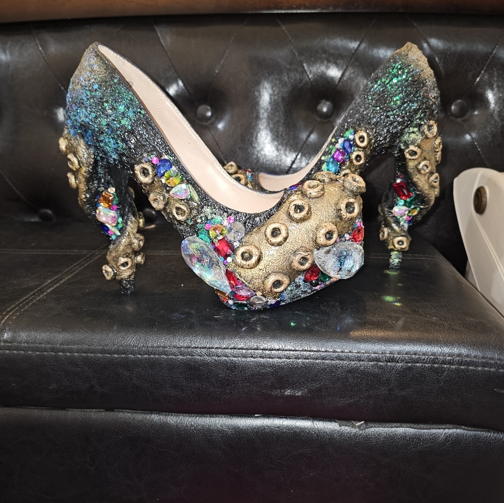 Custom Heels Zombiepeep Show